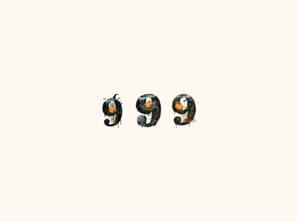 Halloween Alphabet & Numbers