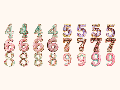 Sweet Treats Alphabet & Numbers