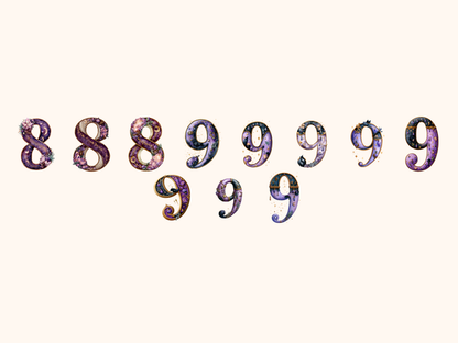 Witchy Magic Alphabet & Numbers