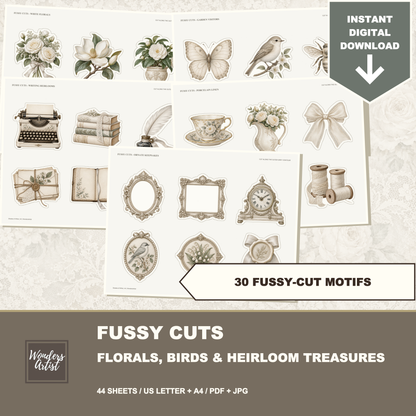 Shades of White Journal Kit — listing image 5