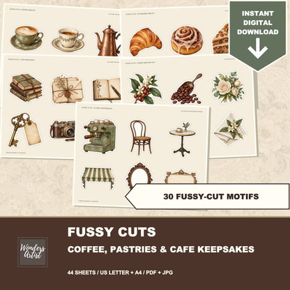 Coffeehouse Keepsakes Journal Kit — listing image 5