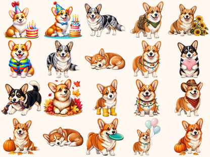 Corgi Clipart