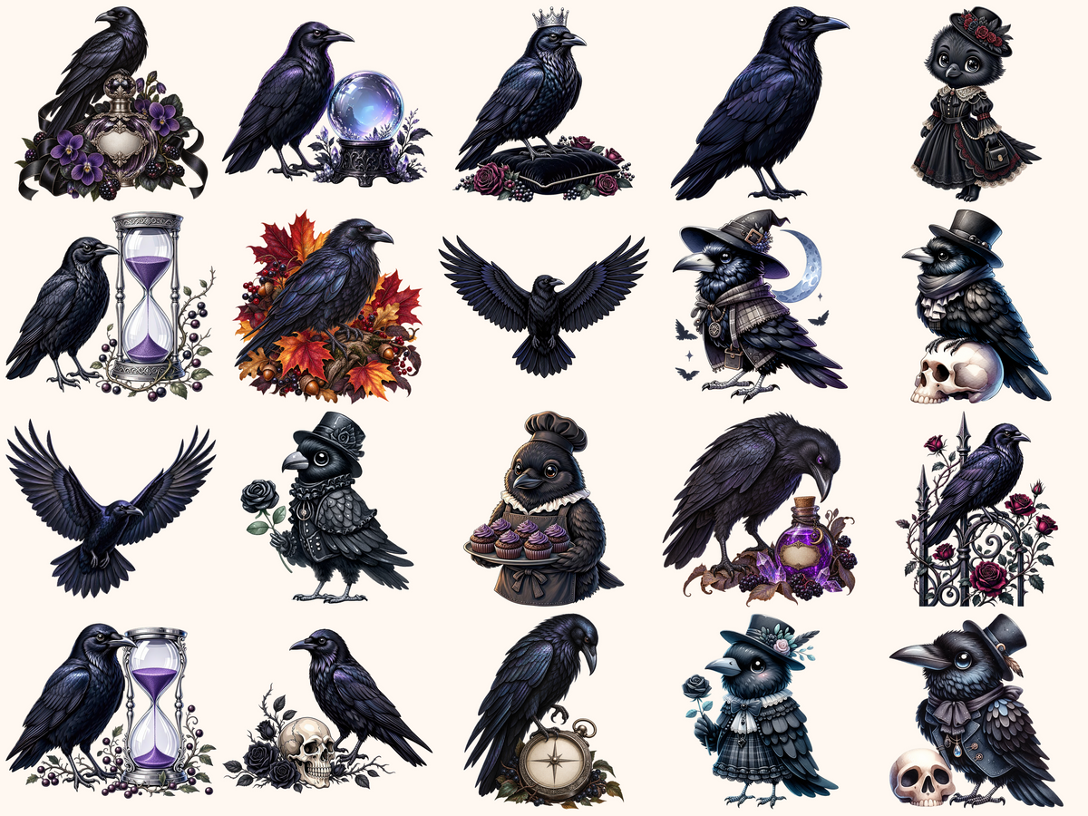 Ravens Clipart