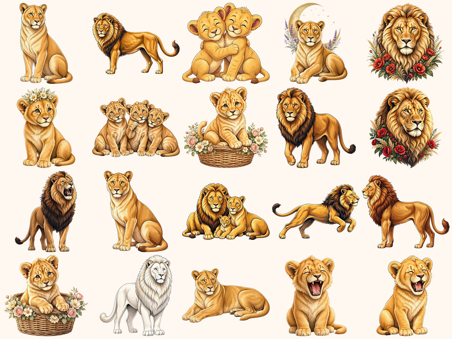 Lions Clipart