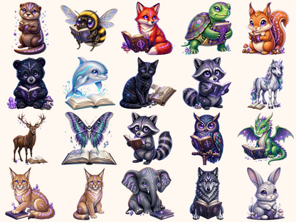 Runic Animals Clipart