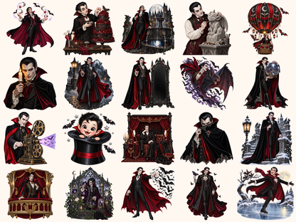 Dracula Clipart — listing preview 5
