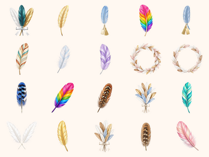 Feathers Clipart