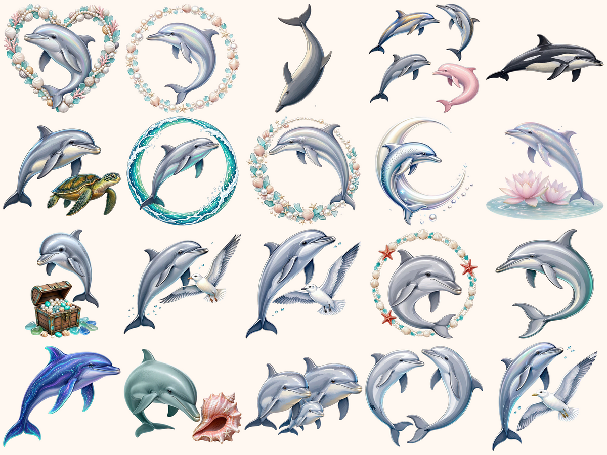 Dolphins Clipart