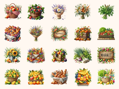 Farmers Market Clipart