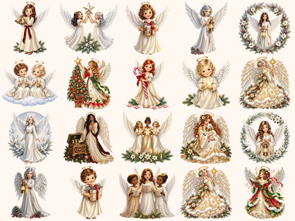 Christmas Angels Clipart