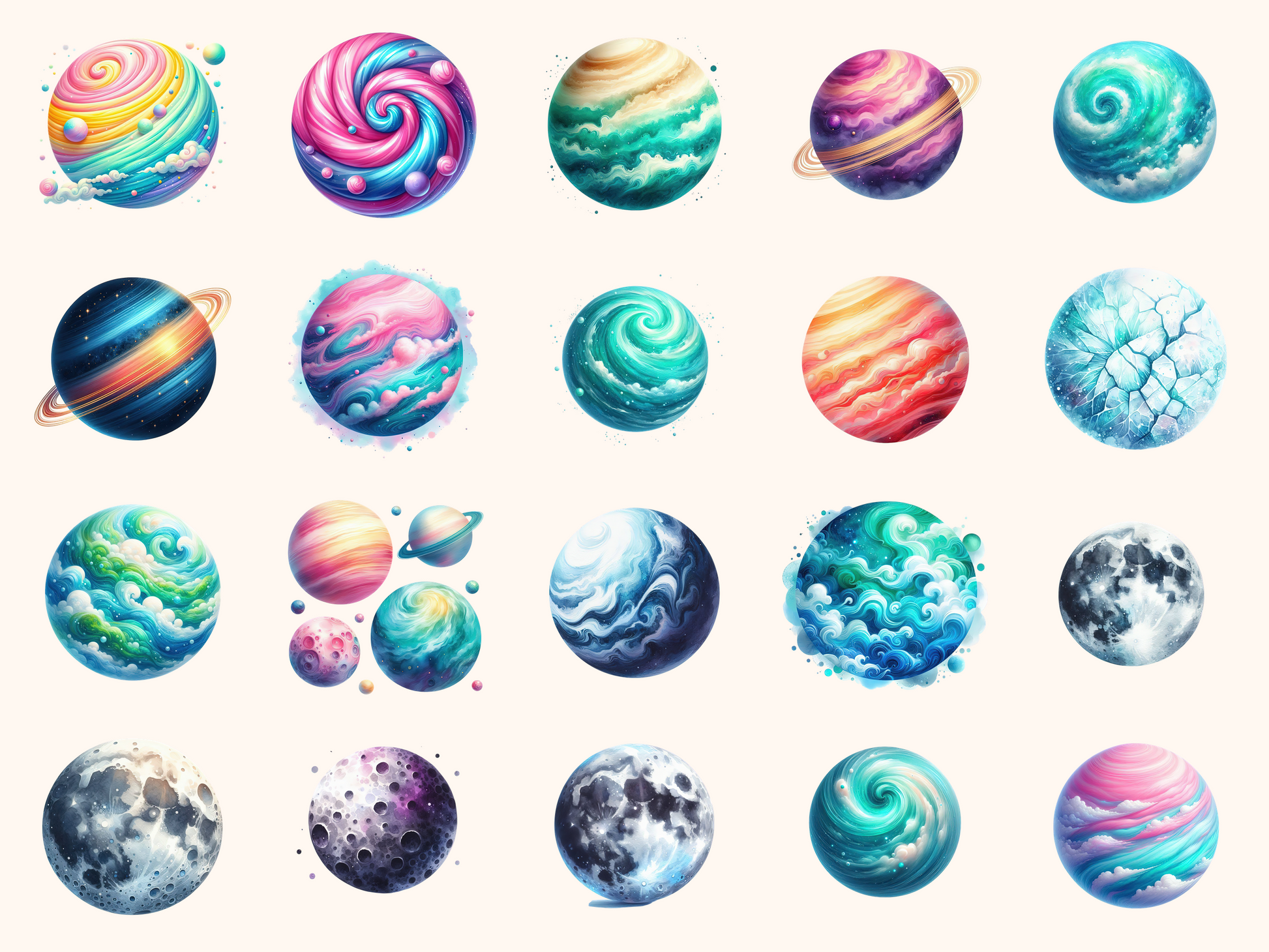Planets Clipart