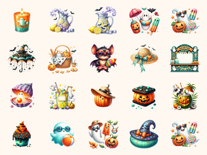 Summerween Clipart