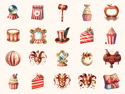 Funhouse Carnival Clipart