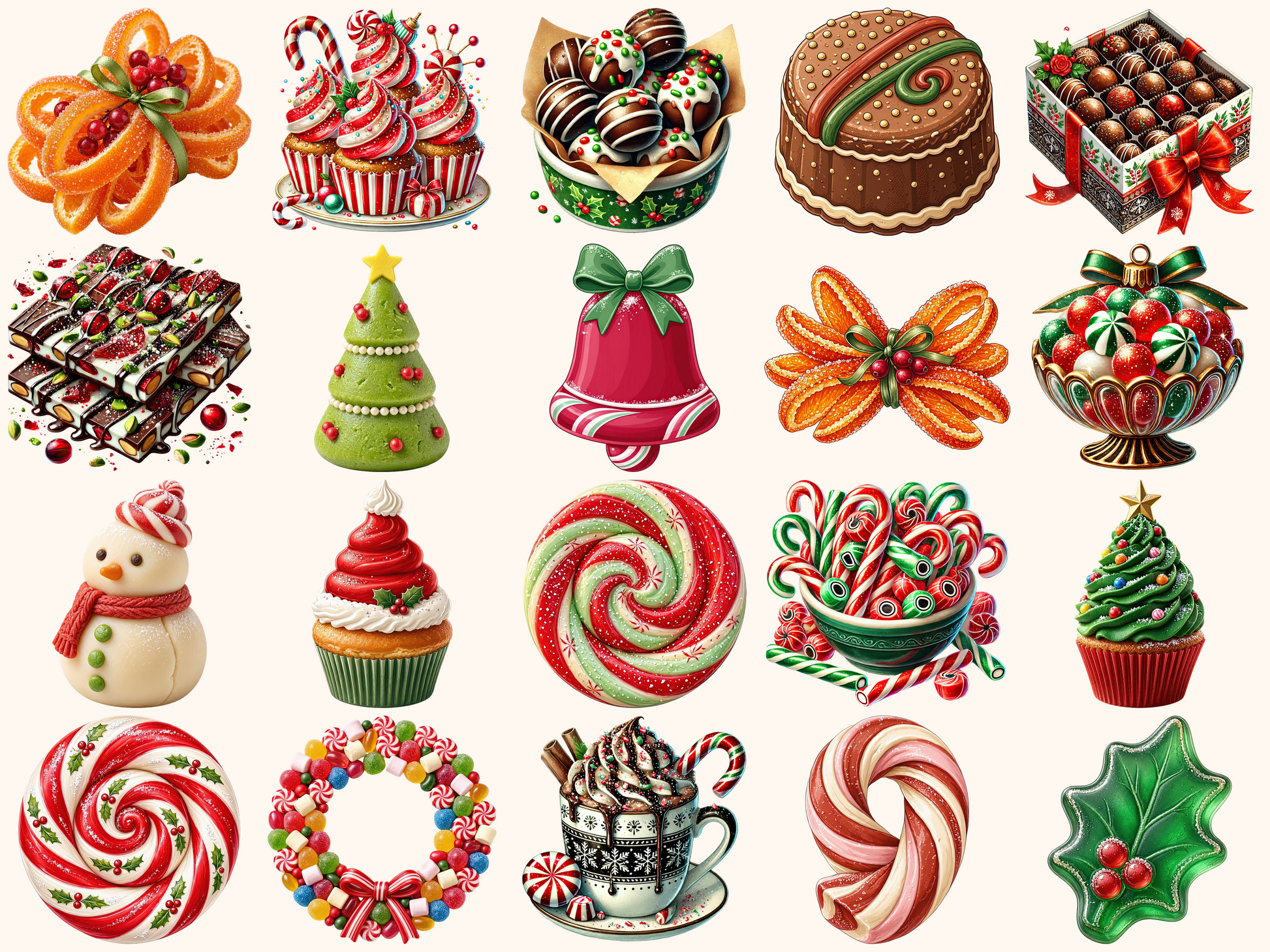 Christmas Sweets Clipart