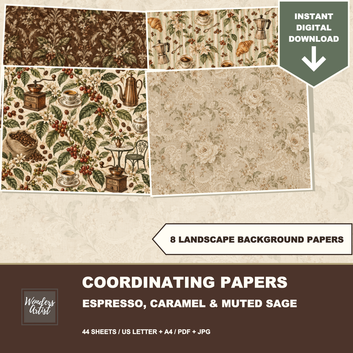 Coffeehouse Keepsakes Journal Kit — listing image 6