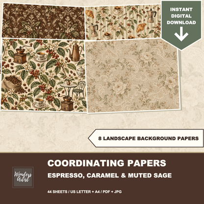 Coffeehouse Keepsakes Journal Kit — listing image 6