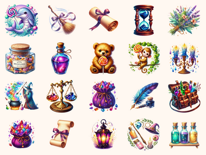Wizard's Supplies Clipart