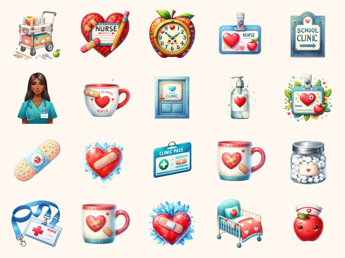 School Nurse Clipart
