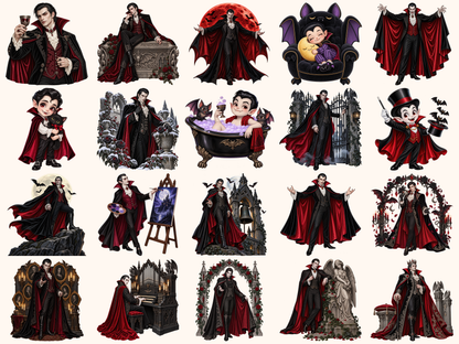Dracula Clipart — listing preview 6