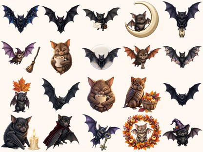 Bats Clipart