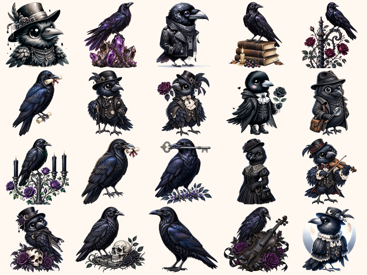 Ravens Clipart
