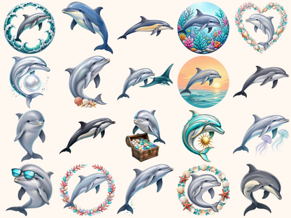 Dolphins Clipart
