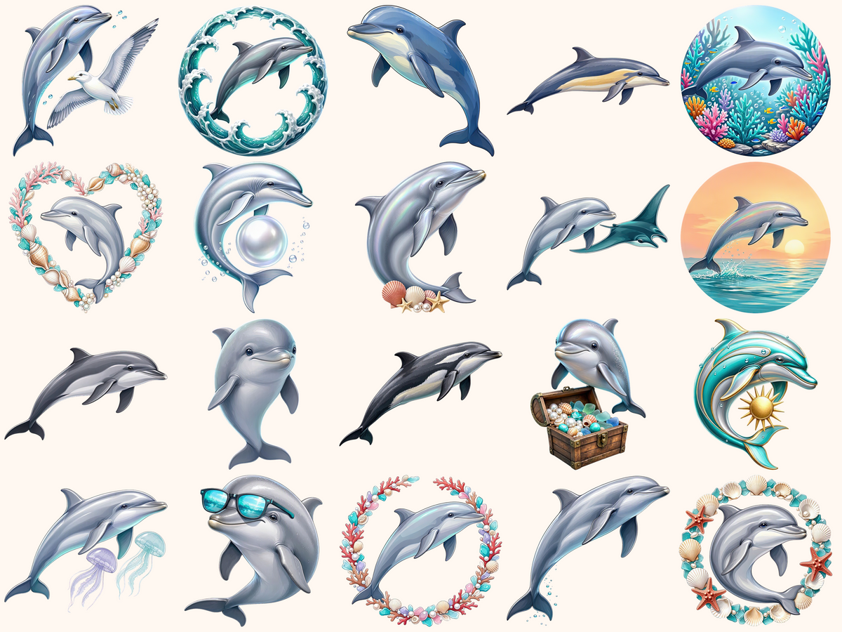 Dolphins Clipart