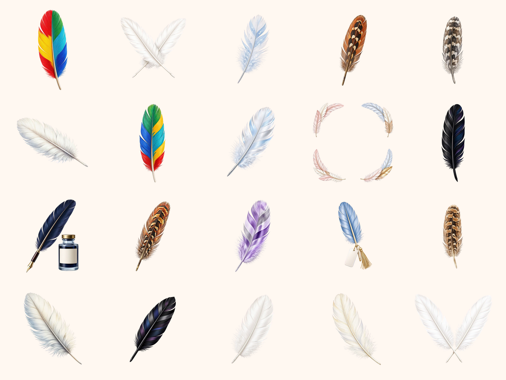 Feathers Clipart