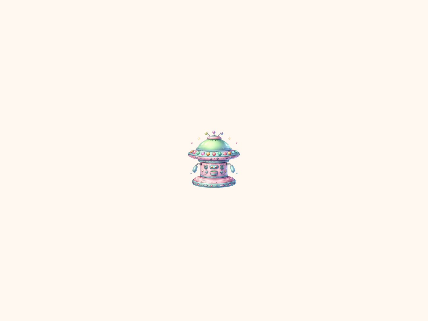 Alien Café Clipart