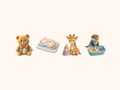 Daycare Animals Clipart
