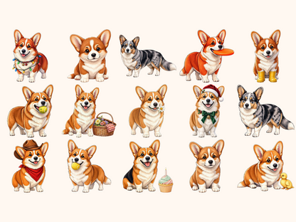 Corgi Clipart
