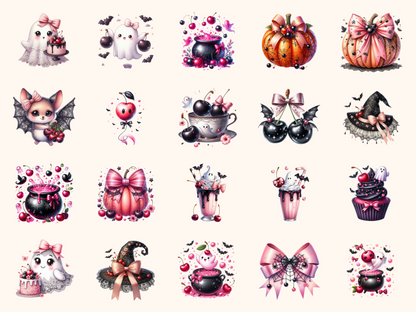 Cherry Halloween Clipart