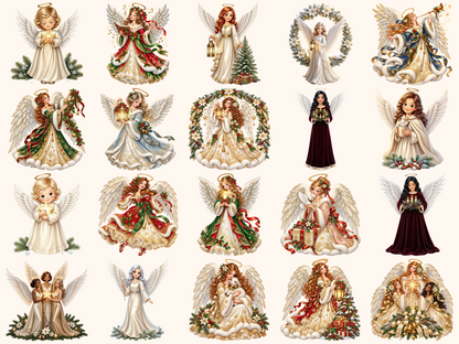 Christmas Angels Clipart
