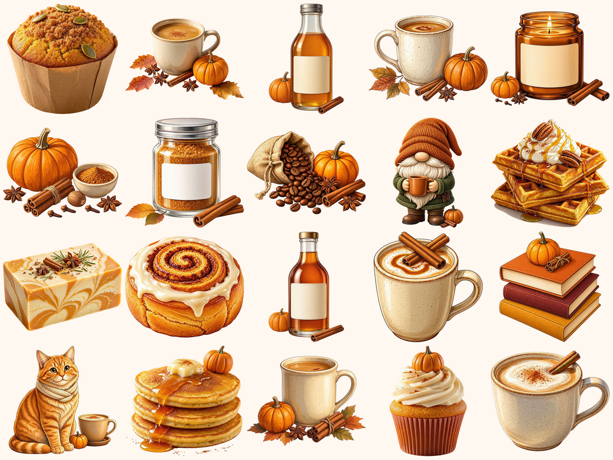 Pumpkin Spice Clipart