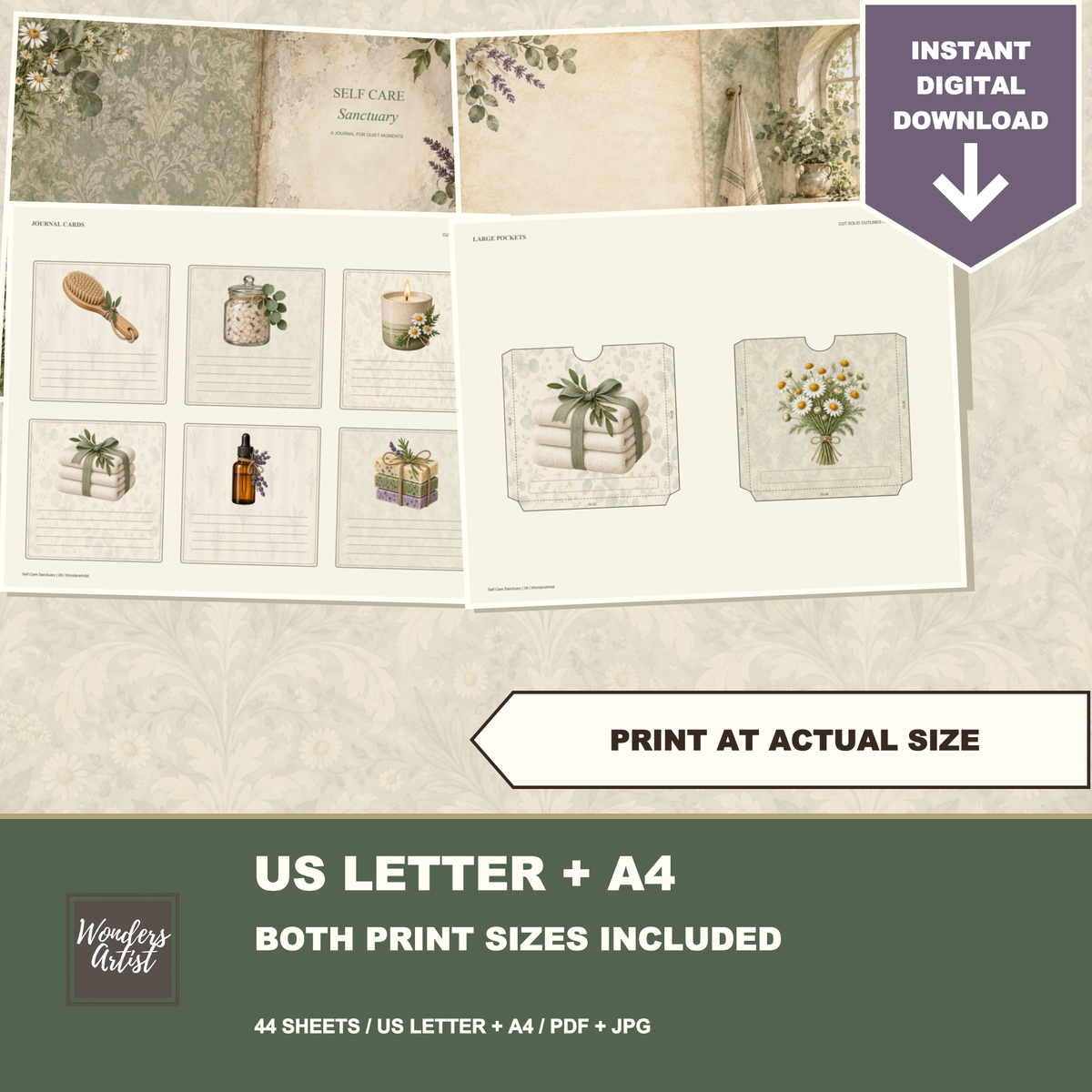 Self Care Sanctuary Journal Kit — listing image 7