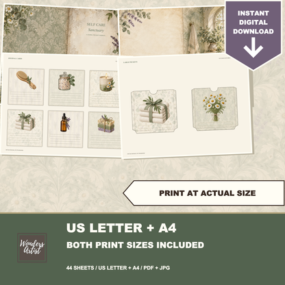 Self Care Sanctuary Journal Kit — listing image 7