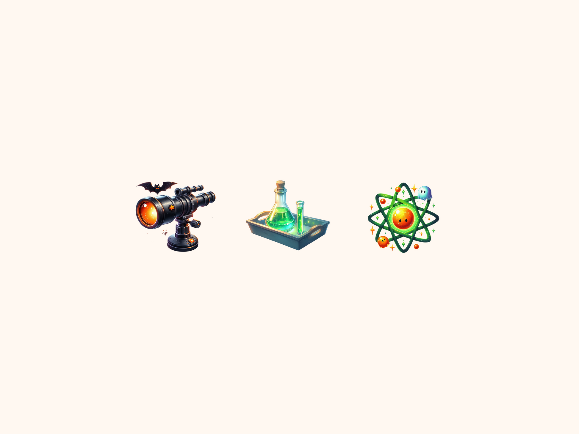 Science Class Halloween Clipart