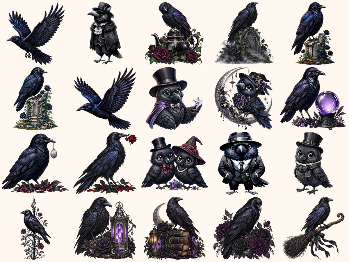 Ravens Clipart