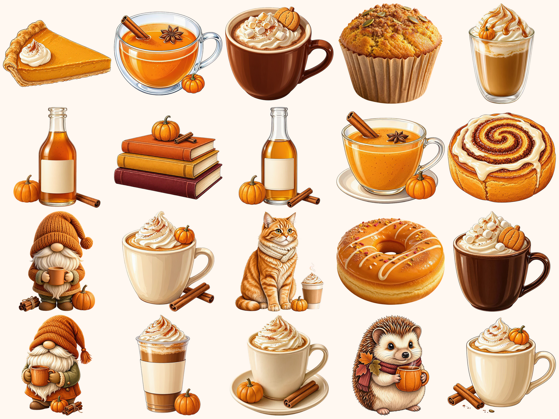 Pumpkin Spice Clipart