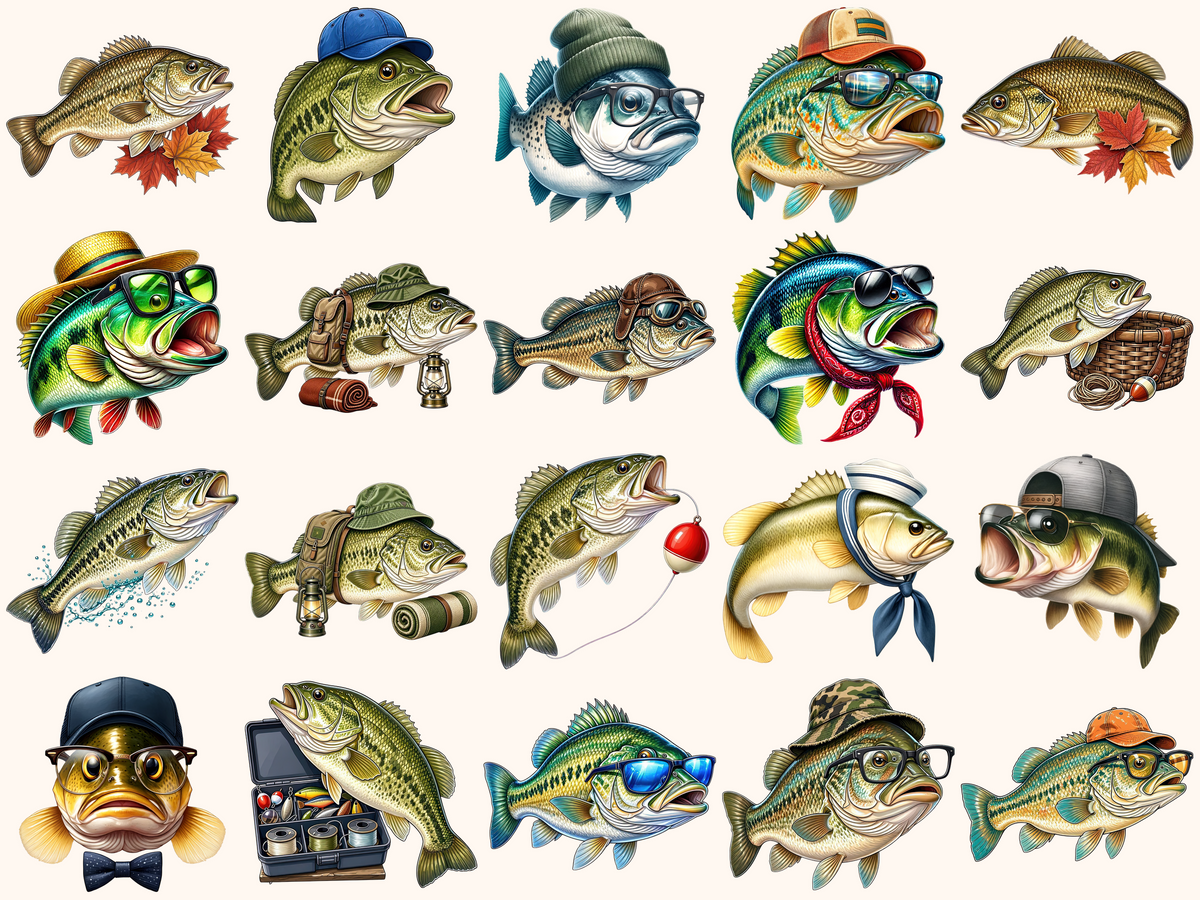 Bass Fish Clipart