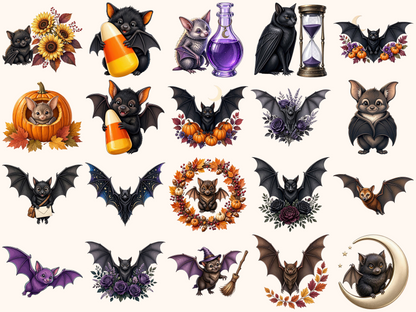 Bats Clipart