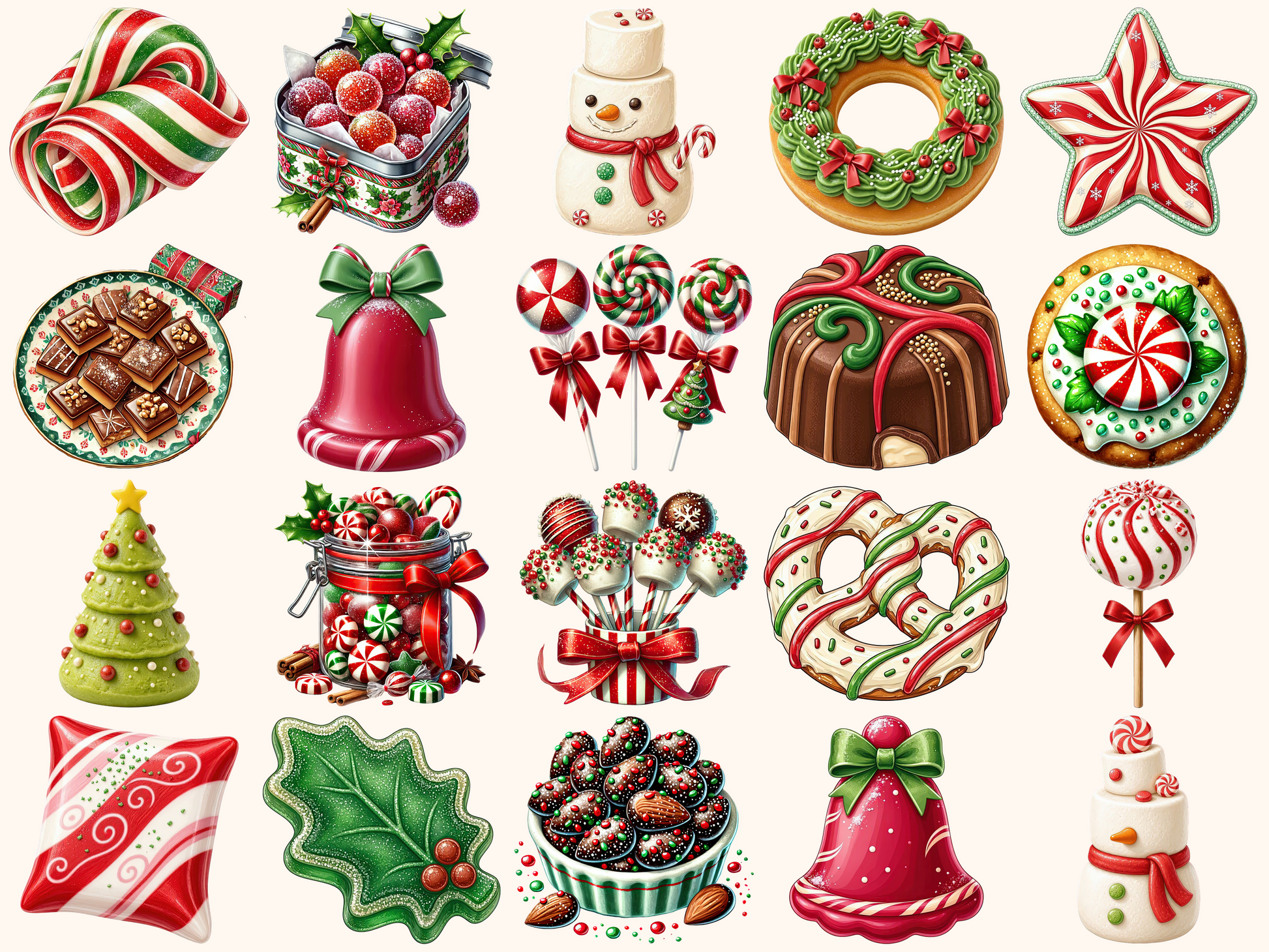 Christmas Sweets Clipart