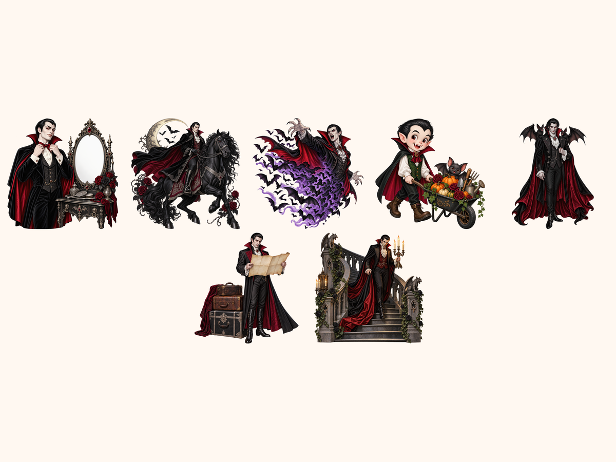 Dracula Clipart — listing preview 7