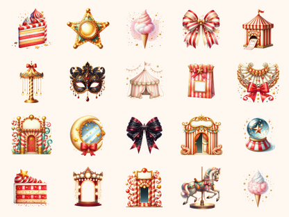 Funhouse Carnival Clipart