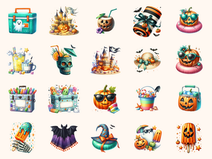 Summerween Clipart