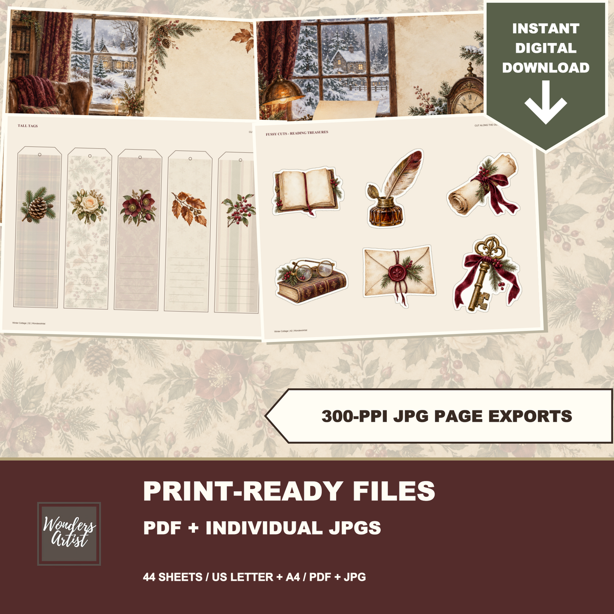 Winter Cottage Journal Kit — listing image 8
