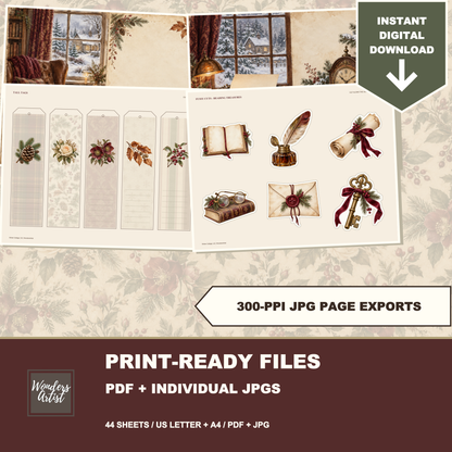 Winter Cottage Journal Kit — listing image 8