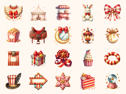Funhouse Carnival Clipart