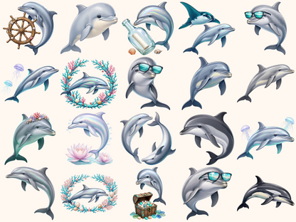 Dolphins Clipart