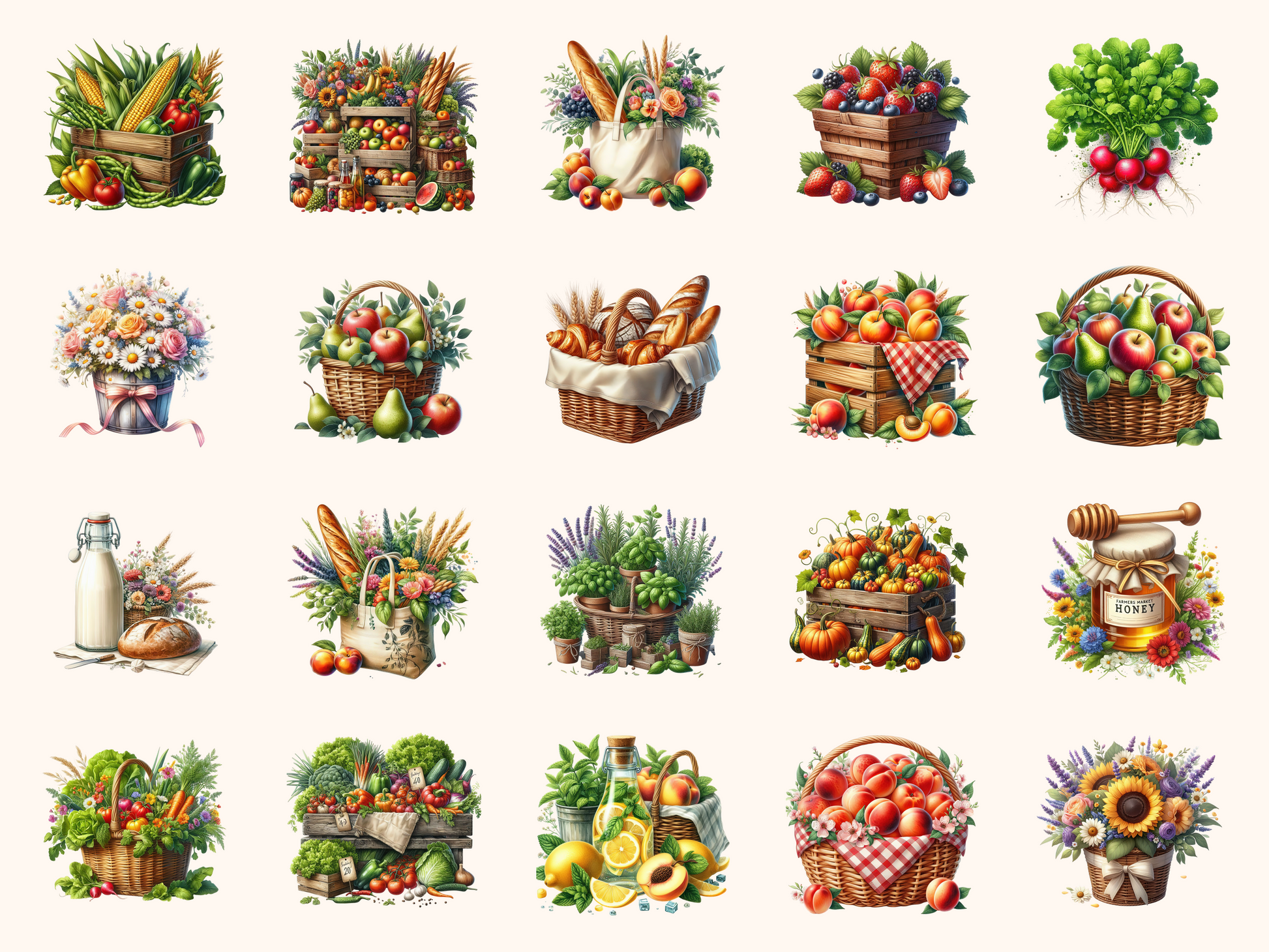 Farmers Market Clipart